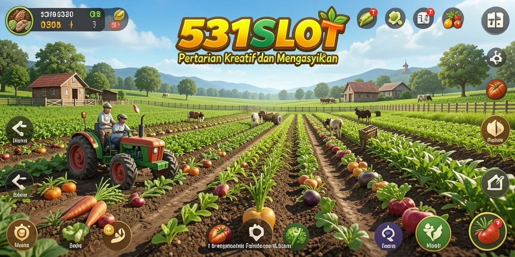 Tampilan menarik dari gameplay 531SLOT yang penuh warna.