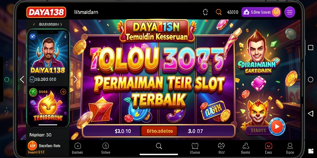 Screenshot utama DAYA138 menampilkan gameplay seru permainan Slot.