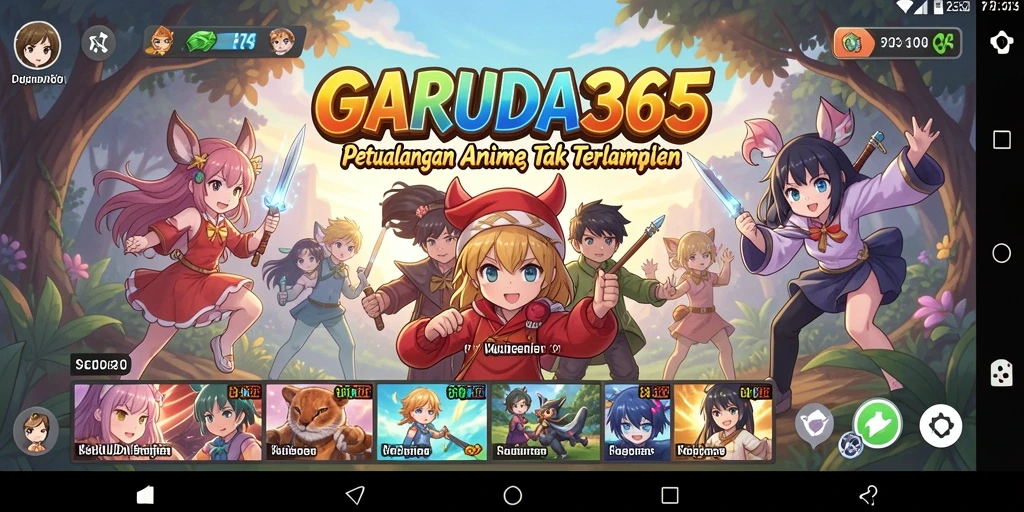 Tampilan gameplay GARUDA365 yang seru dan interaktif.