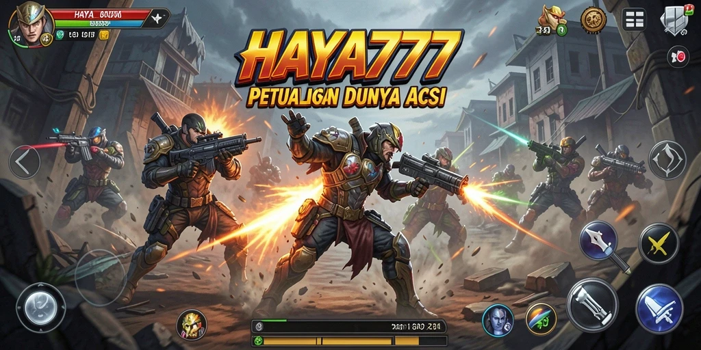 Tampilan gameplay mendebarkan dalam HAYA777 dengan aksi yang intens.