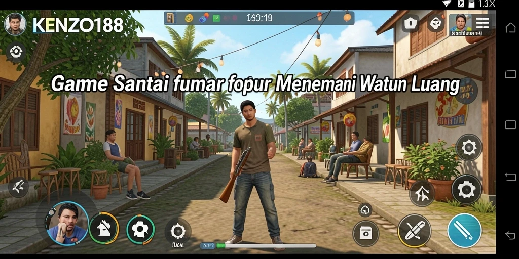Tangkapan layar gameplay <strong>KENZO188</strong> yang menyenangkan dan menghibur.