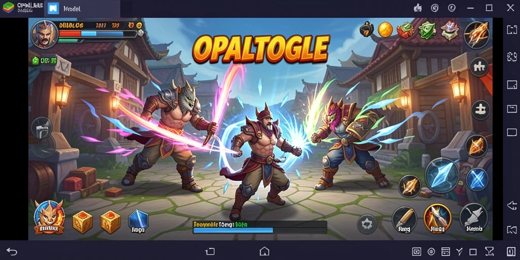 Tampilan gameplay OPALTOGEL yang mendebarkan dan penuh strategi.