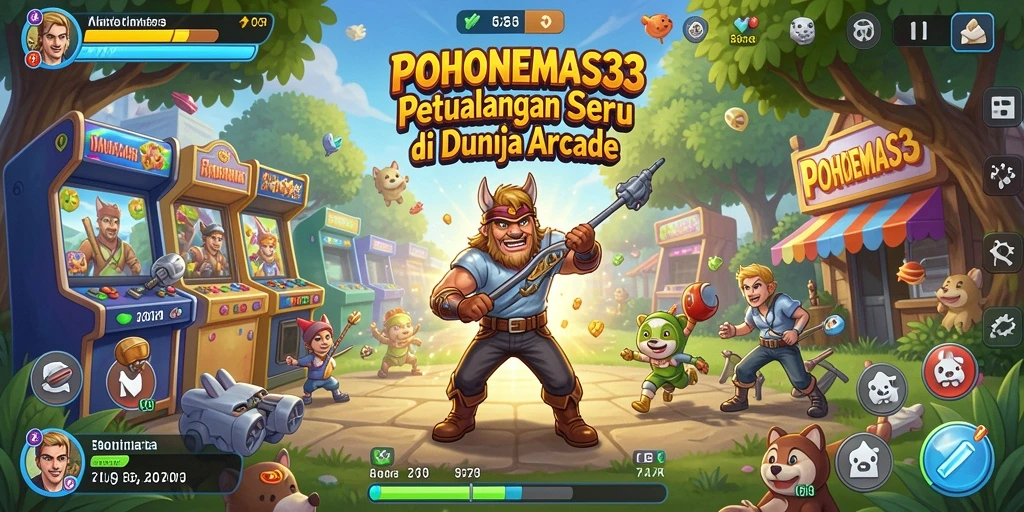 Tangkapan layar dari gameplay seru POHONEMAS33 yang penuh aksi.